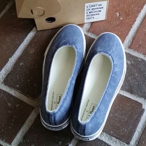 NWT LL Bean Sunwashed Canvas Slip-on Shoes